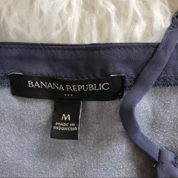 Banana Republic Factory Steel Blue Velvety Tank - Picture 2 of 4